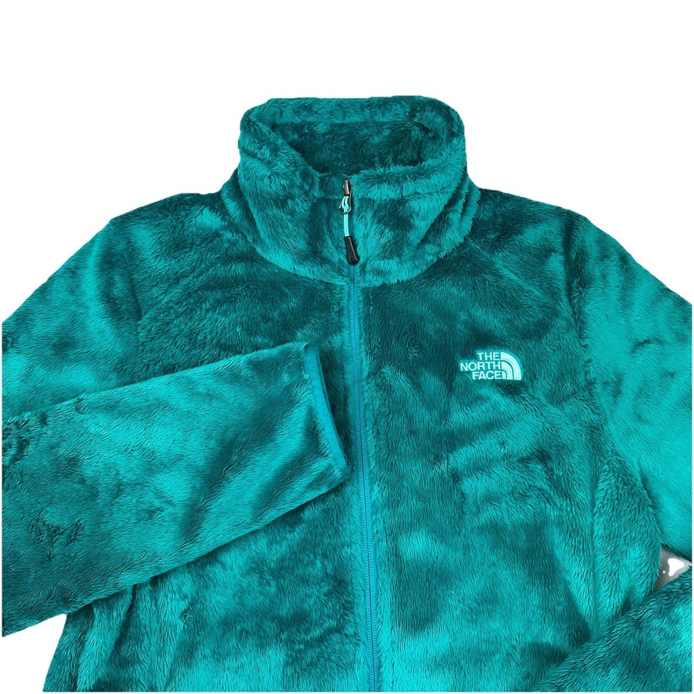 The North Face Women's Osito Fleece  Full Zip Up Jacket Size Medium M Teal
